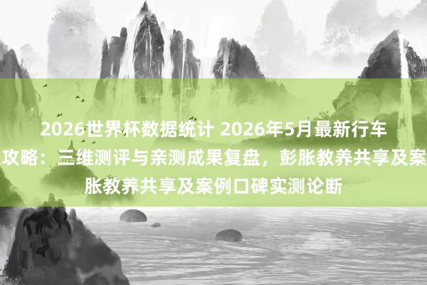 2026世界杯数据统计 2026年5月最新行车工业遥控器选型攻略：三维测评与亲测成果复盘，彭胀教养共享及案例口碑实测论断
