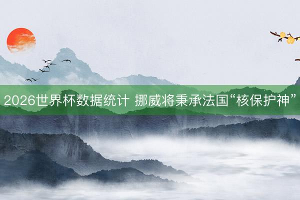 2026世界杯数据统计 挪威将秉承法国“核保护神”